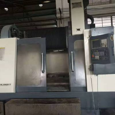 機械廠急售二手[海天HTM-850G龍門加工中心]二手?jǐn)?shù)控龍門BT50齒輪頭