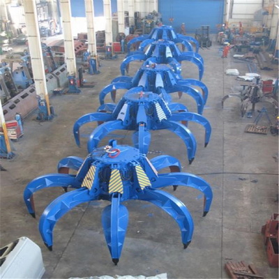 廢鋼用什么抓斗作業？浩鑫起重機械專業解答